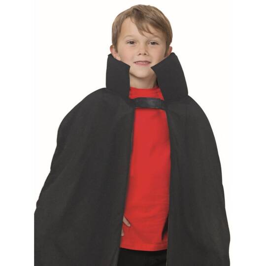 Black Vampire Cape Child Costume